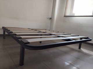 Somier 150cm Metal y Madera