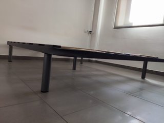 Somier 150cm Metal y Madera