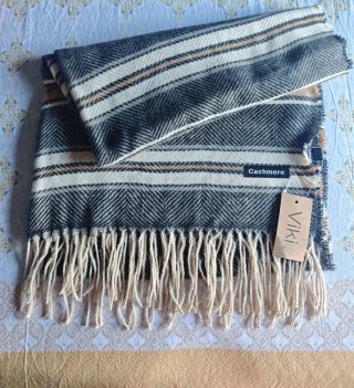 Bufanda Cashmere 75x180cm Unisex Nueva