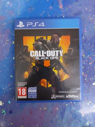 PS4 Call of Duty Black Ops 4 y Modern Warfare.