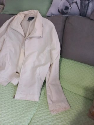Impermeable Zara Beige Talla XL