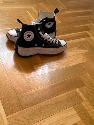 Converse All Star Negras Plataforma