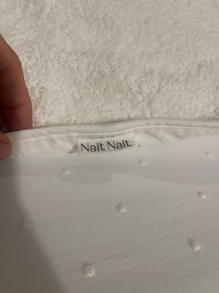 Cambiador Nait Nait blanco + funda