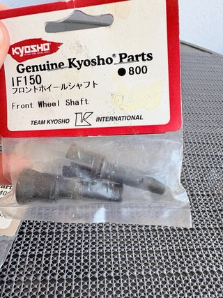 REPUESTOS RC ALUMINIO KYOSHO INFERNO 1/8 NUEVOS