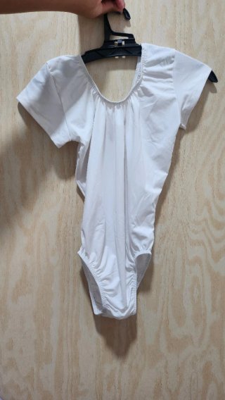 Maillot ballet niña rosa