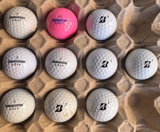 Lote 10 Bolas Golf Bridgestone