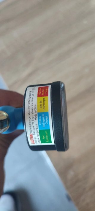 Manguera Carga A/A Con Manómetro
