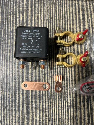 Desconectador de batería de coche, 12V 200A