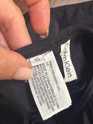 Bañador Calvin Klein Negro Talla M
