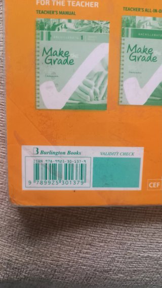 Make the Grade Workbook. Bachillerato 1