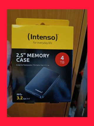 Disco Duro Externo Intenso 4TB USB 3.2