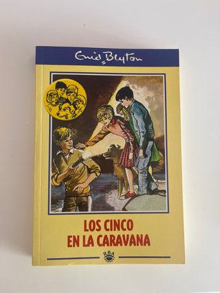3 libros de Los Cinco