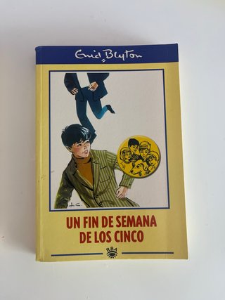 3 libros de Los Cinco