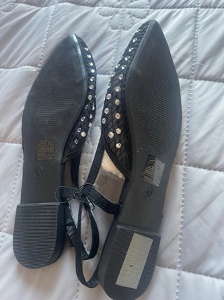 Sandalias COSYSUSY Negras con Brillantes