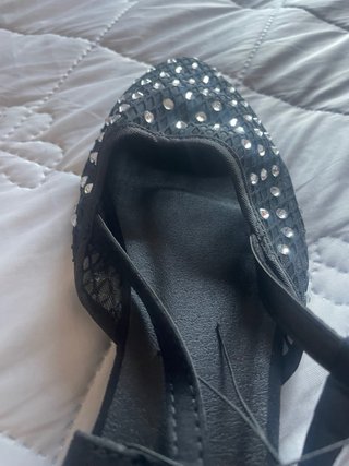 Sandalias COSYSUSY Negras con Brillantes