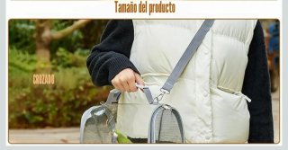 Transportín para Loro Transparente