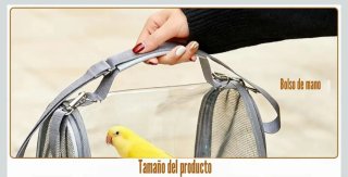 Transportín para Loro Transparente