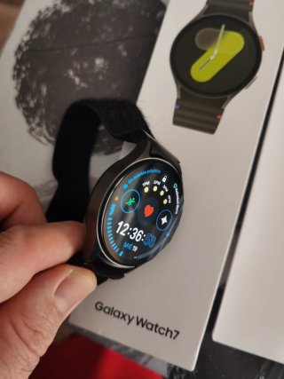 Samsung Galaxy Watch 7 Verde/Plata
