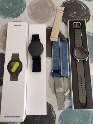 Samsung Galaxy Watch 7 Verde/Plata