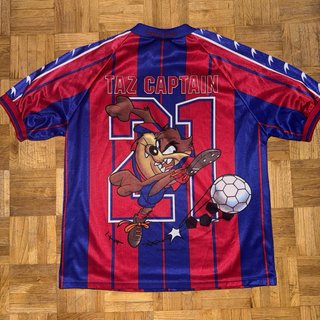 Camiseta FC Barcelona Looney Tunes Taz 1998
