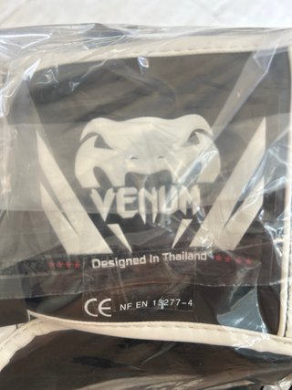 Casco Boxeo Venum Challenger 2.0 Negro/Hielo