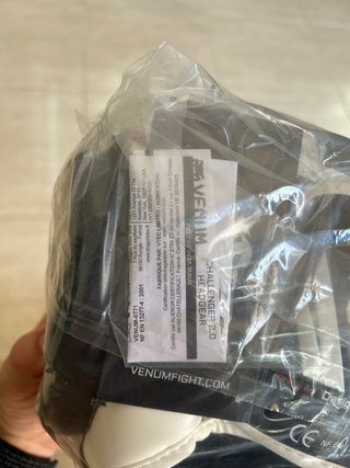 Casco Boxeo Venum Challenger 2.0 Negro/Hielo