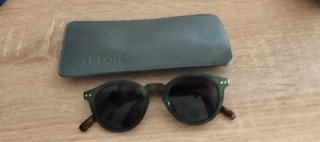 Gafas de sol redondas marrones y rosas 3 gafas sol