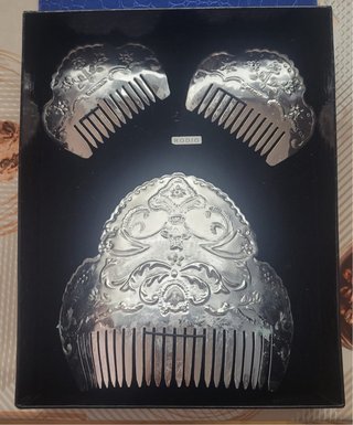 Peinetas Falleras Plata