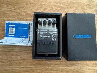 BOSS RV-6 Reverb Pedal