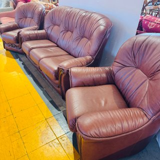 CONJUNTO SOFA CAMA PIEL   R3760073048770