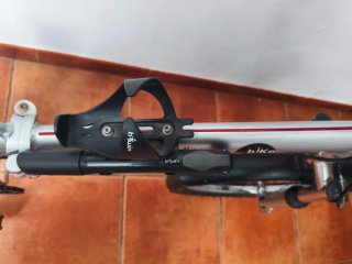 Bicicleta plegable aluminio con suspensión