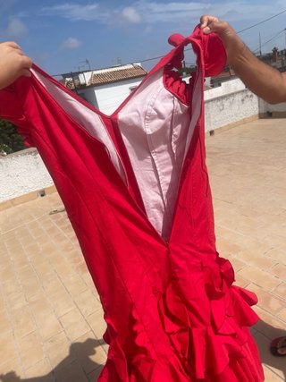 Vestido Flamenca Rojo