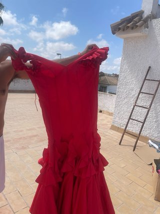Vestido Flamenca Rojo