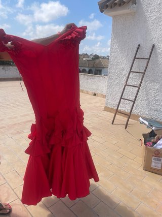 Vestido Flamenca Rojo