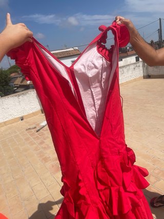 Vestido Flamenca Rojo