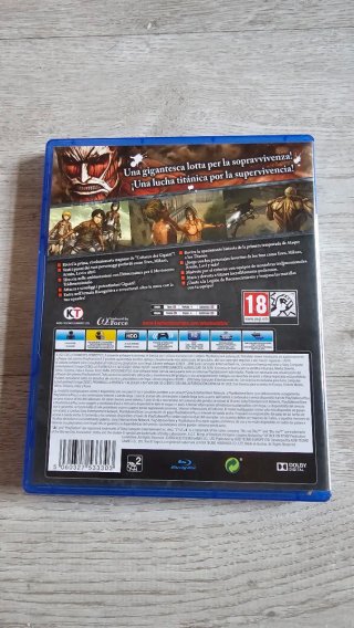 AOT (Como Nuevo) y AOT2 (Precintado) PS4