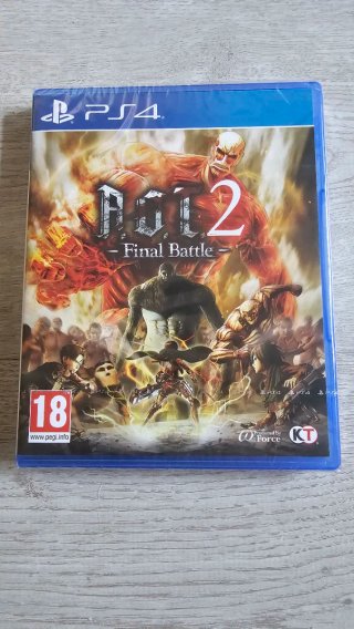 AOT (Como Nuevo) y AOT2 (Precintado) PS4