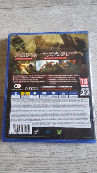 AOT (Como Nuevo) y AOT2 (Precintado) PS4