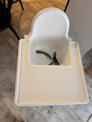 Trona IKEA Antilop con bandeja + cojin