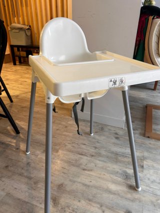 Trona IKEA Antilop con bandeja + cojin