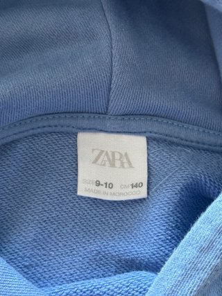 Sudadera cropped niña Zara