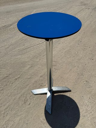 Mesa Alta Plegable Madera y Aluminio