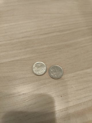 174 monedas 5 pesetas doradas