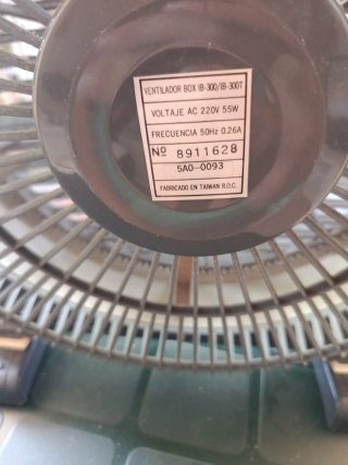 Ventilador IBERLOCK Vintage