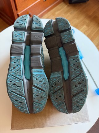 Zapatillas On Running Teal/Negro