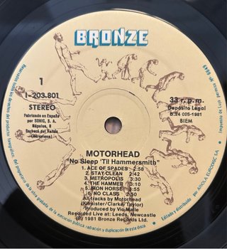 Vinilo Motörhead - No Sleep 'til Hammersmith