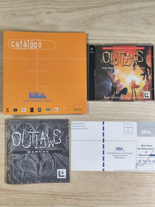Outlaws PC Big Box español LucasArts Legends