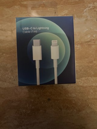 Cable USB-C a Lightning Apple 1m