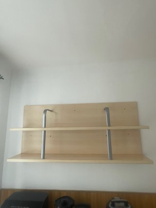 Estantería madera y metal REBAJADO