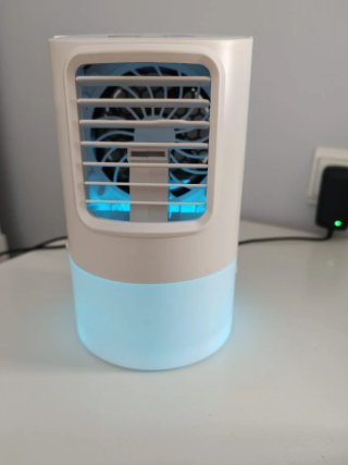 Climatizador evaporativo portátil de escritorio